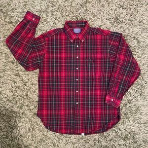 Vintage Pendleton Men's Virgin Wool Long sleeve L MACDOUGALL TARTAN Plaid Shirt